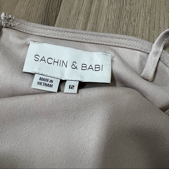 Sachin Babi BHLDN Cali Satin Midi Slip Dress - Picture 12 of 12